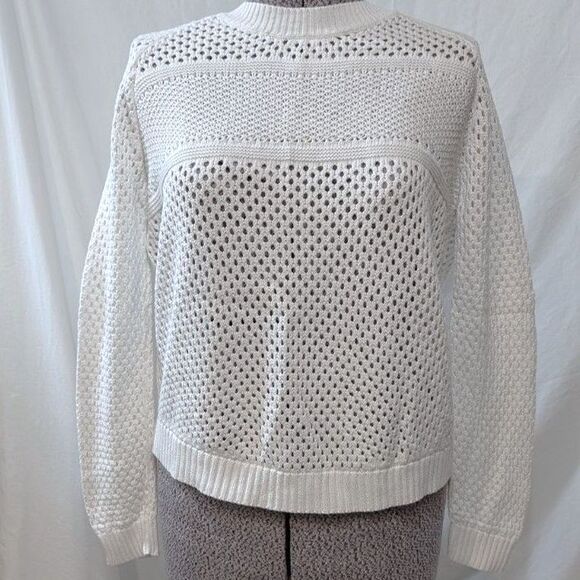 prAna Kokimo White Sweater, size S - Picture 2 of 9